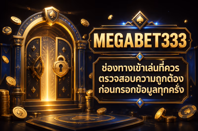 ช่องทางเข้าเล่นที่ควรตรวจสอบความถูกต้องก่อนกรอกข้อมูลทุกครั้ง